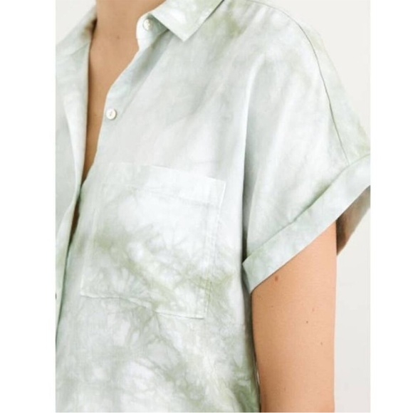 🎉HOST PICK 🎉Cloth & Stone for Anthropologie Tie-Dye Breezy Blouse - Picture 2 of 10